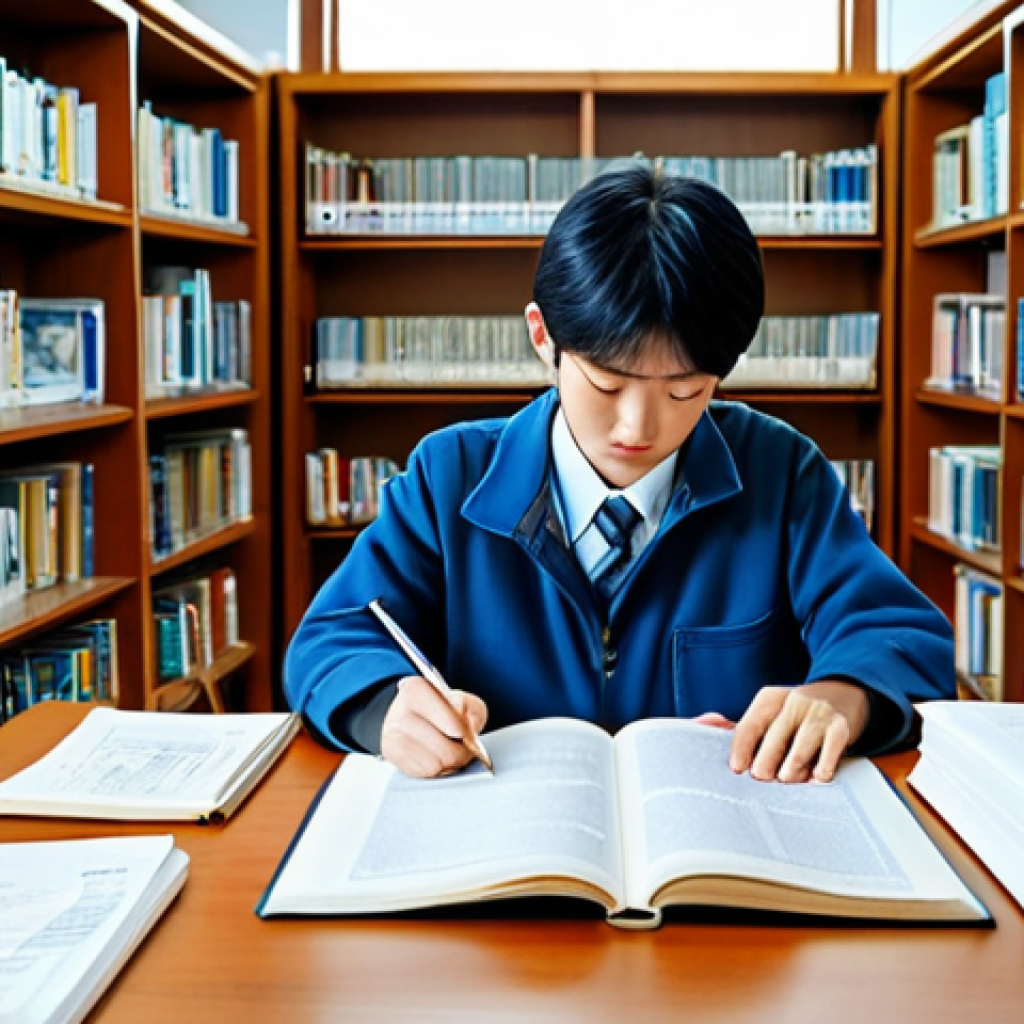 **

"A focused student studying diligently for the Jichi-gyoseishi (local government administration specialist) exam, surrounded by past exam papers and textbooks, in a bright, well-lit library. Fully clothed in casual attire. Safe for work, appropriate content, professional, family-friendly, perfect anatomy, correct proportions, natural pose."

**