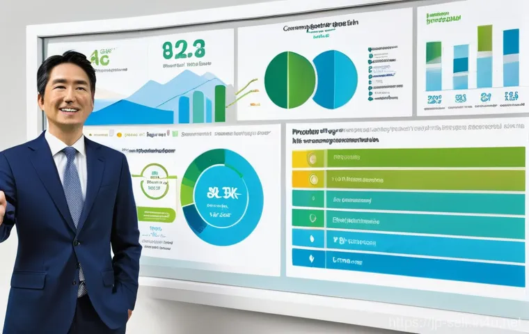 자치행정사 직장 내 교육 기회 - **Prompt:** A professional and slightly futuristic depiction of a Japanese government employee utili...