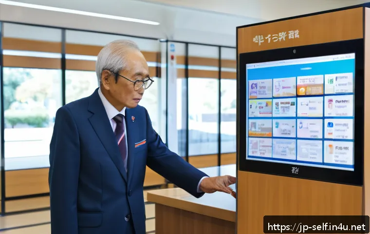 자치행정사 자격증의 가치 - A professional Japanese local government officer in a modern municipal office, wearing formal busine...
